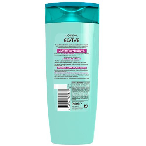 Arcilla Extraordinaria Champu 690ml Pelo Graso Back